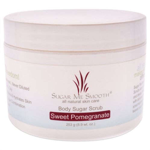 Sugar Me Smooth body scrub - sweet pomegranate by for unisex - 8.9 oz scrub