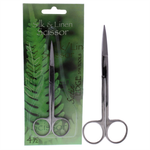 Satin Edge silk and linen scissor by for unisex - 4.5 inch scissors