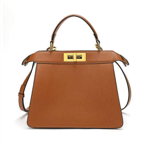 Tiffany & Fred smooth nappa leather satchel/ shoulder bag