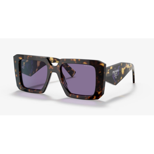 Prada womens pr23ys 2au05q tortoise frame purple lens sunglasses
