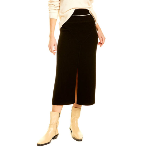 Moncler wool-blend midi skirt