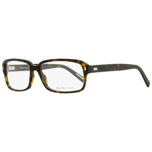 Dior mens homme eyeglasses black tie 160 086 dark havana 56mm