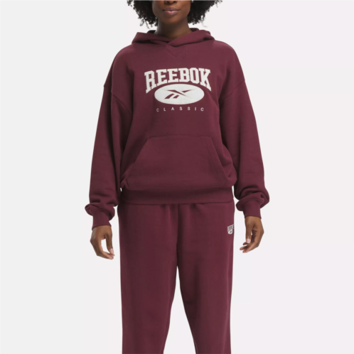 Reebok classics archive essentials big logo french terry hoodie