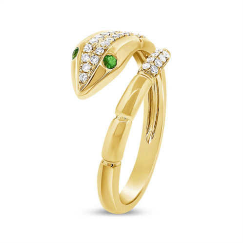 Sabrina Designs 14k gold & diamond snake ring