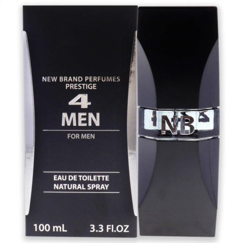 New Brand 4 men by for men - 3.3 oz edt spray