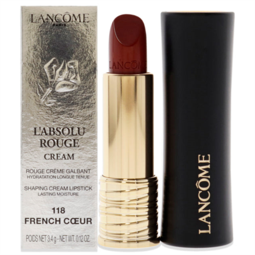 Lancome labsolu rouge hydrating shaping lipcolor - 118 french coeur by for women - 0.12 oz lipstick