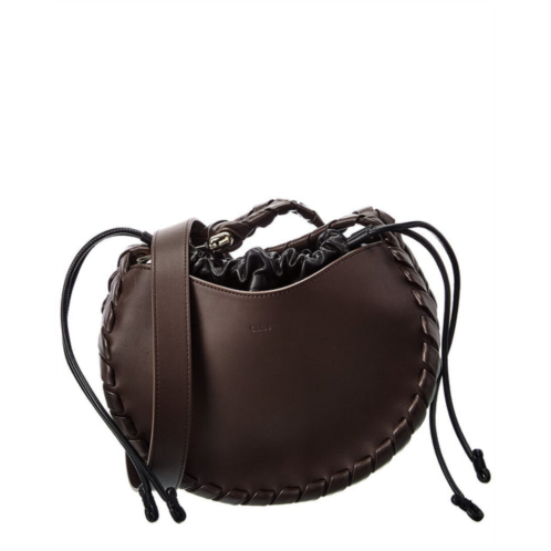 chloe mate small leather hobo bag