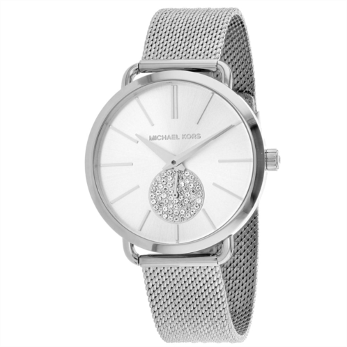 Michael Kors womens silver dial watch