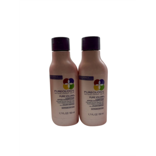 Pureology pure volume conditioner fine color treated hair 1.7 oz set of 2