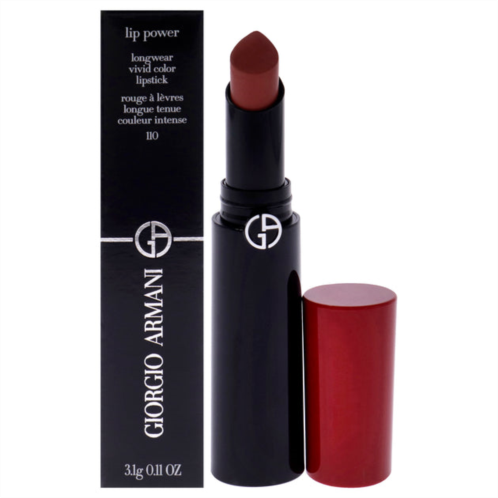 Giorgio Armani lip power longwear vivid color lipstick - 110 mania by for women - 0.11 oz lipstick