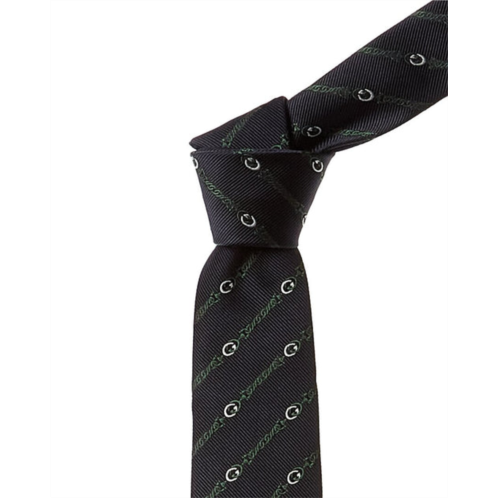 Gucci treccissima silk tie