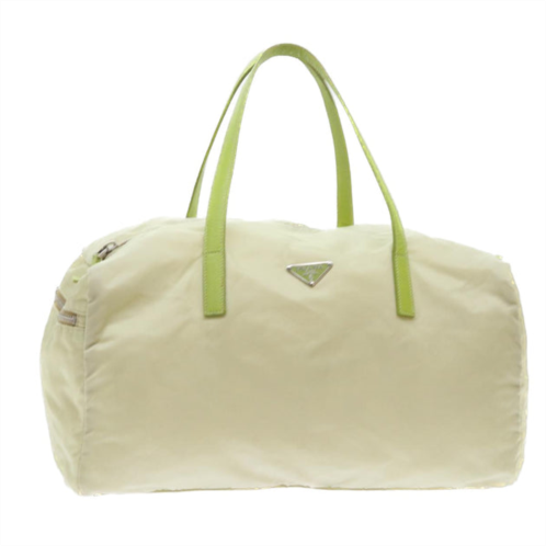 Prada boston synthetic handbag (pre-owned)