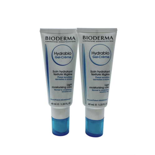 Bioderma hydrabio gel cream normal & combination sensitive skin 1.33 oz duo