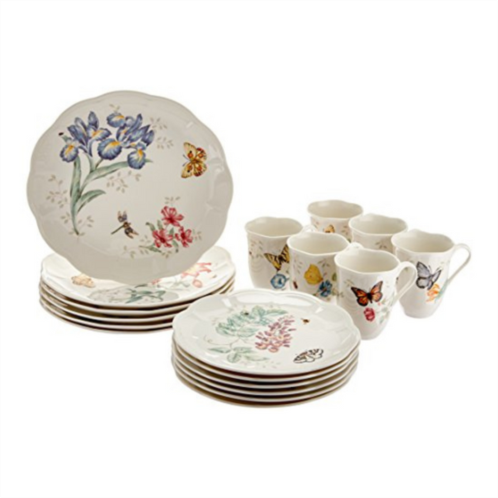 Lenox butterfly meadow 18-piece dinnerware set