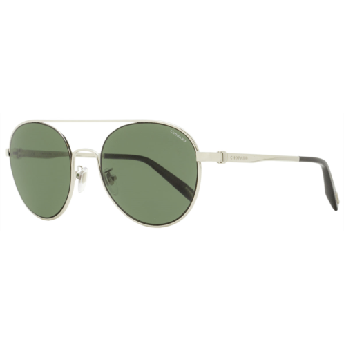 Chopard mens superfast sunglasses schc29 579p palladium/black 56mm