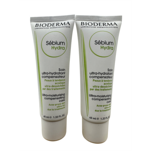 Bioderma sebium hydra ultra moisturizing compensation care 1.33 oz set of 2