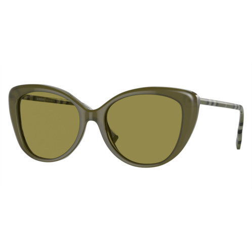Burberry womens 54mm green sunglasses be4407f-4090-2-54