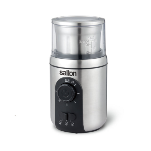 Salton stainless steel intelligent coffee grinder