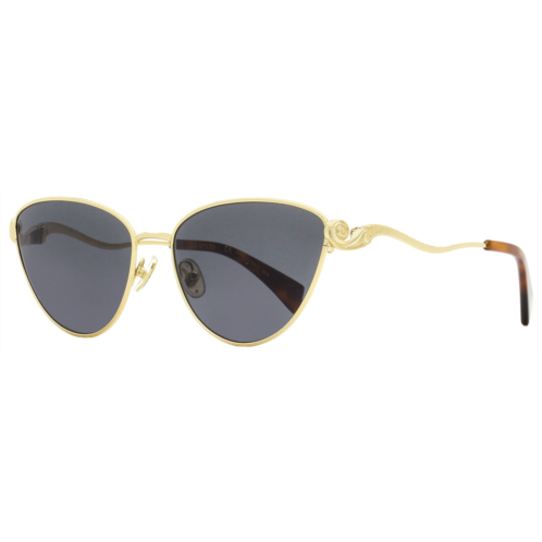 Lanvin womens rateau cat-eye sunglasses lnv112s 710 gold/havana 59mm