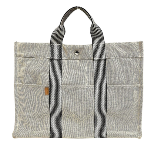Hermes fourre tout canvas tote bag (pre-owned)