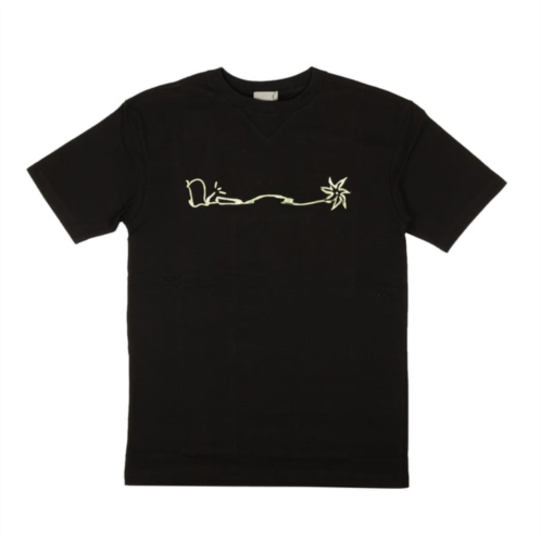 Dior black x cactus jack embroidered t-shirt
