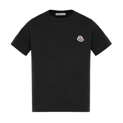 Moncler black logo t-shirt