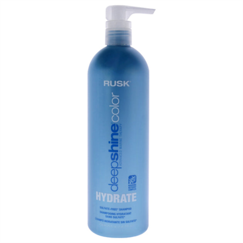 Rusk deepshine color hydrate sulfate-free shampoo by for unisex - 25 oz shampoo