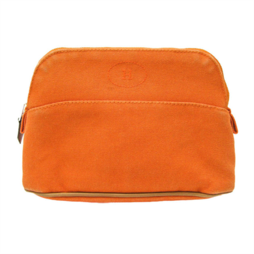 Hermes bolide canvas clutch bag (pre-owned)