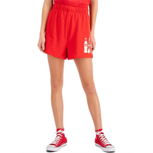 Love Tribe coca-cola womens graphic high rise casual shorts