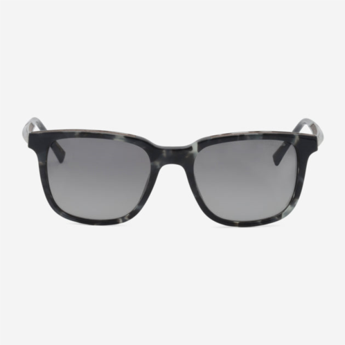 Chopard matte grey & smoke gradient wayfarer sunglasses sch263-96np