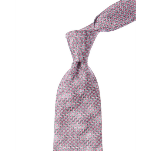 Brooks Brothers cane link pink silk tie