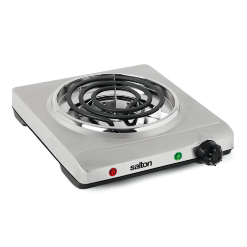 Salton stainless steel portable cooktop