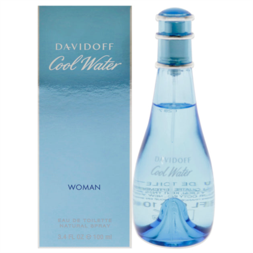 Davidoff cool water by for women - 3.4 oz edt spray
