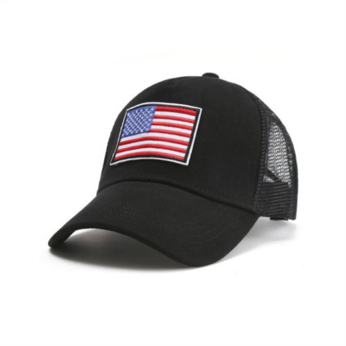 Jupiter Gear american flag trucker hat with adjustable strap