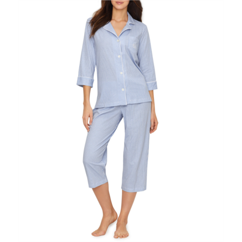 POLO Ralph Lauren womens further lane capri knit pajama set