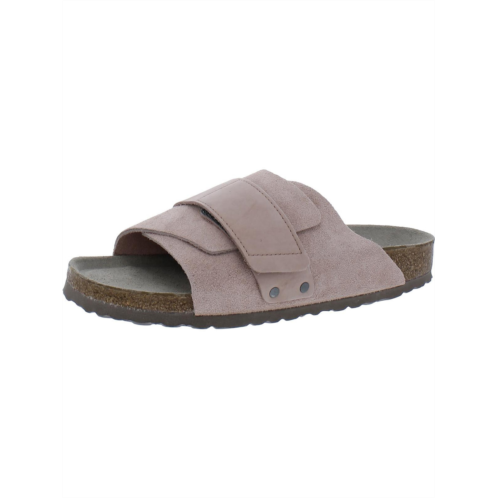 Birkenstock kyoto womens solid flat slide sandals