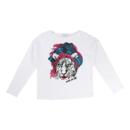 Little Marc Jacobs white lion t-shirt