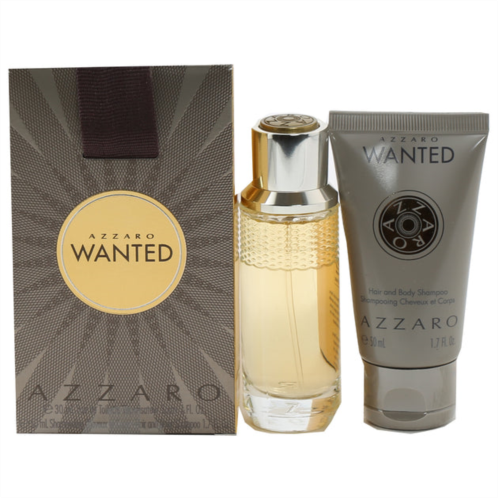 AZZARO wanted men 1 oz edt & 1.7 oz shower gel