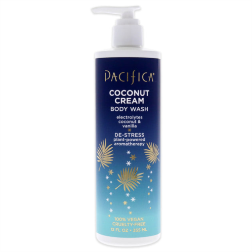 Pacifica coconut cream body wash for unisex 12 oz body wash
