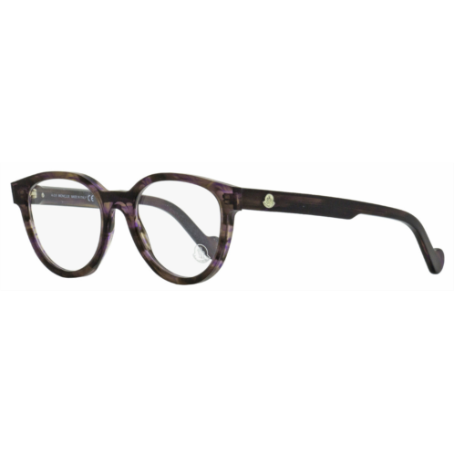 Moncler womens pantos eyeglasses ml5041 083 violet melange 50mm