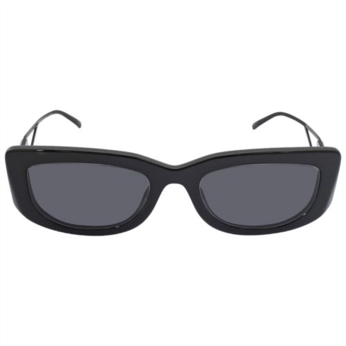 Prada womens pr 14ys 1ab5s0 black frame dark grey lens sunglasses
