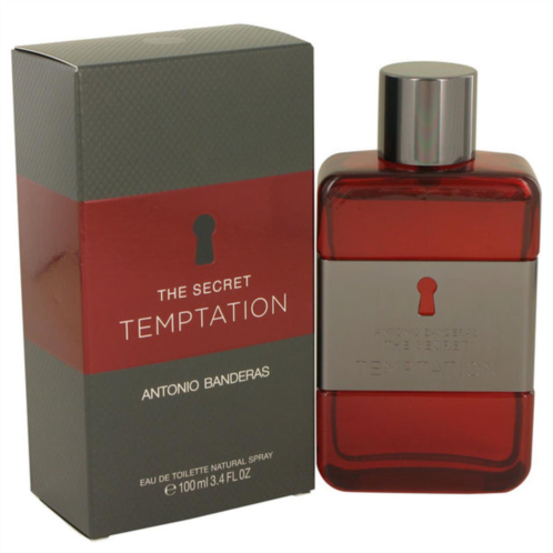 Antonio Banderas 539438 the secret temptation by eau de toilette spray for men, 3.4 oz