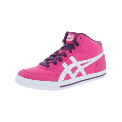Onitsuka Tiger aaron mt gs girls faux leather high-top casual and fashion sneakers