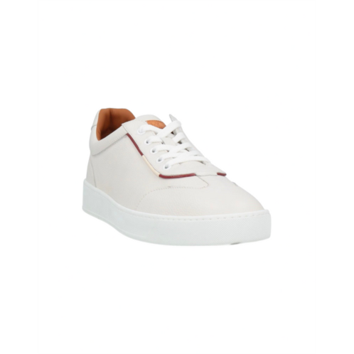 Bally baxley mens 6230470 white leather sneakers