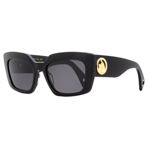 Lanvin womens rectangular sunglasses lnv615s 001 black 55mm