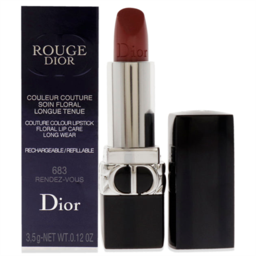 Christian Dior rouge dior couture lipstick satin - 683 rendez-vous by for women - 0.12 oz lipstick (refillable)