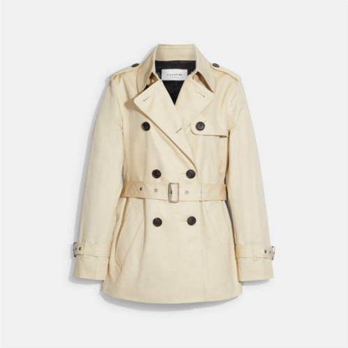 Coach Outlet solid short trench