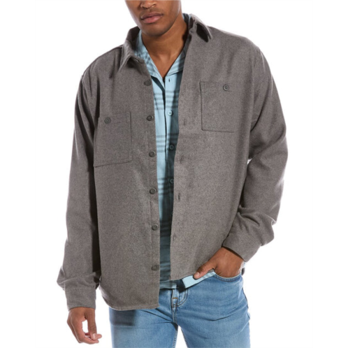 Onia essential heavy-weight wool-blend overshirt