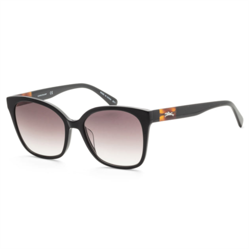 Longchamp womens black 55mm sunglasses