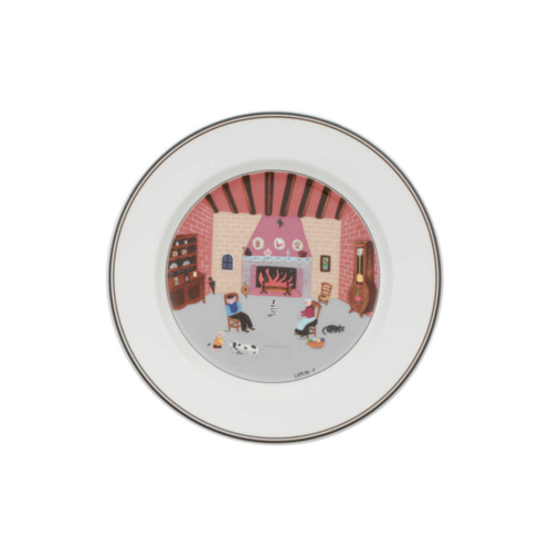 Villeroy & Boch design naif salad plate : by the fireside